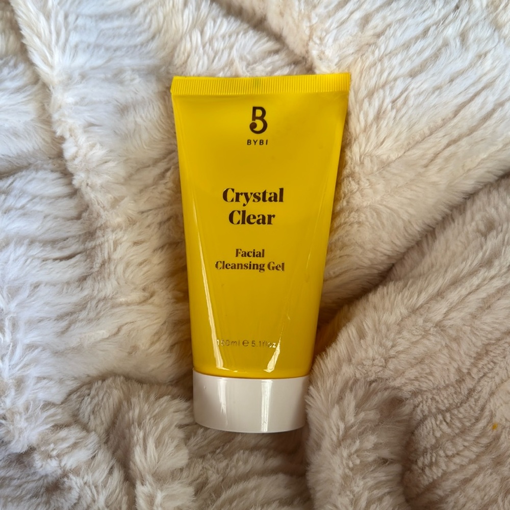 New Bybi Skincare Facial Crystal Clear Cleansing Gel